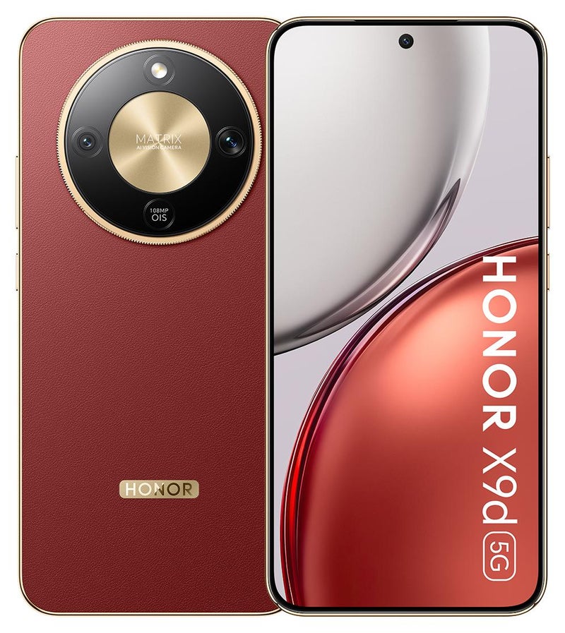 هونور X9d 5G ثنائي الشريحة 12 جيجابايت RAM 256 جيجابايت بني محمر - نسخة الشرق الأوسط - Image 1