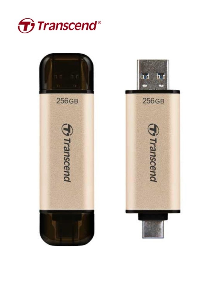 Transcend JetFlash 930C 256 GB USB Flash Drive, USB A 3.2 Gen 1, USB Typ-C | TS256GJF930C 256 GB - Image 3