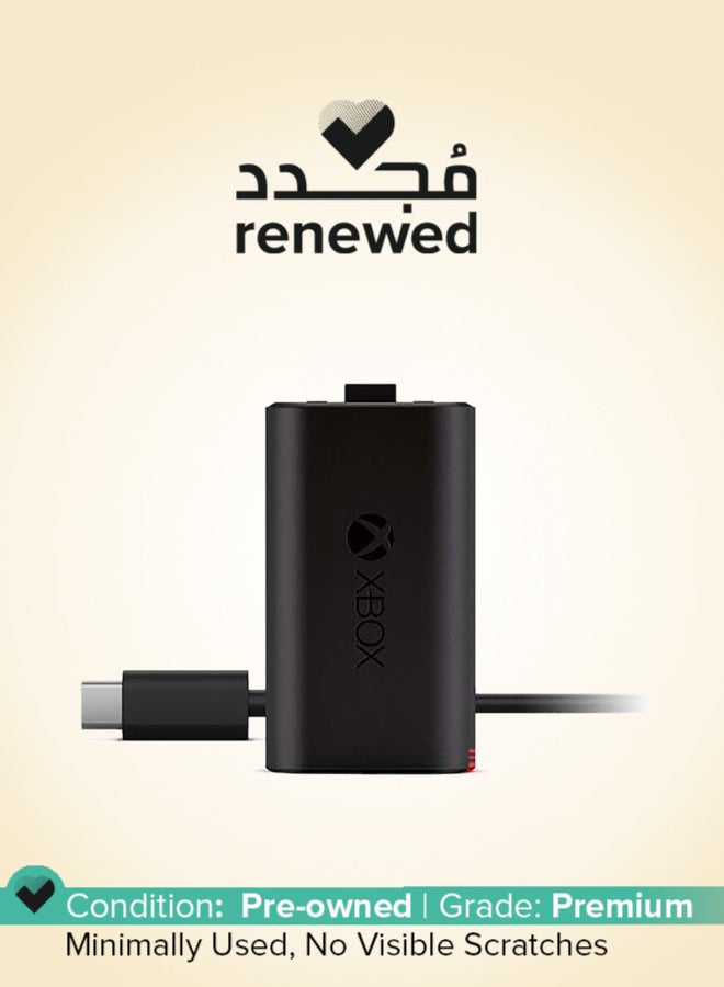 مايكروسوفت Renewed - Xbox Charge And Play Kit - Wired - Image 1