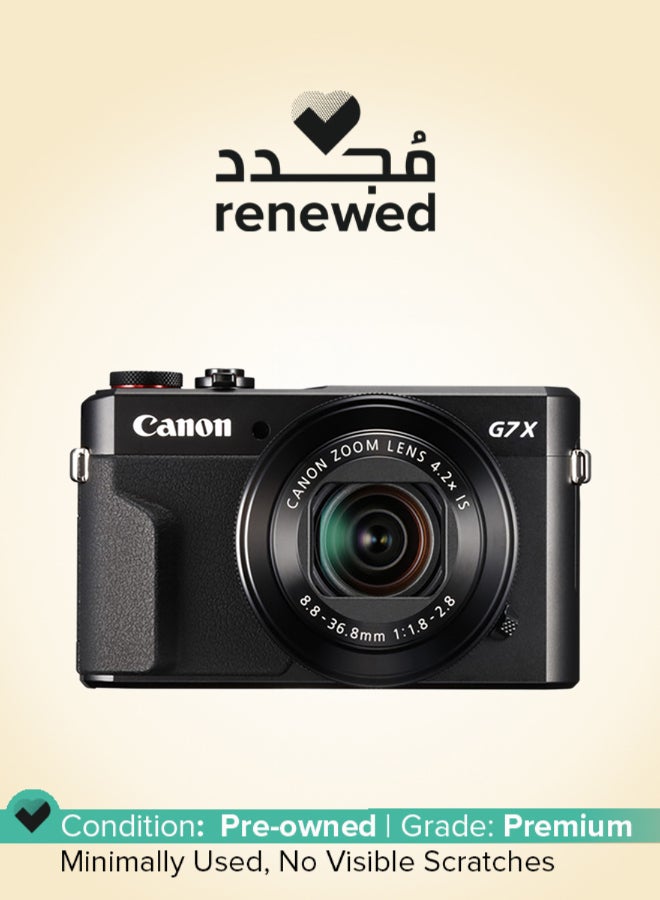 Canon Renewed - PowerShot G7 X Mark II Point And Shoot Camera - Image 1