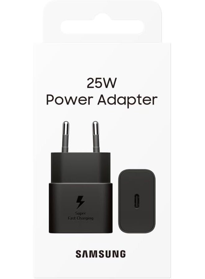 سامسونج Renewed - Type-C 25W Fast Charge Adapter - Black - Image 3