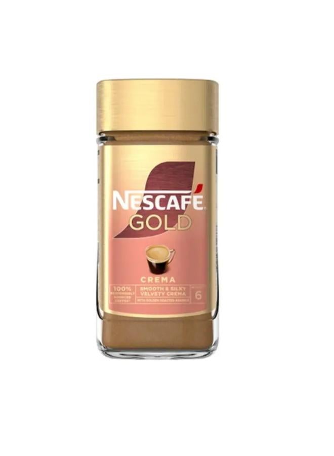 نسكافيه Gold Crema Instant Coffee 200grams Single