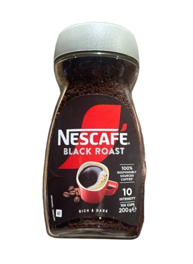 نسكافيه Black Roast Instant Coffee 200grams Single