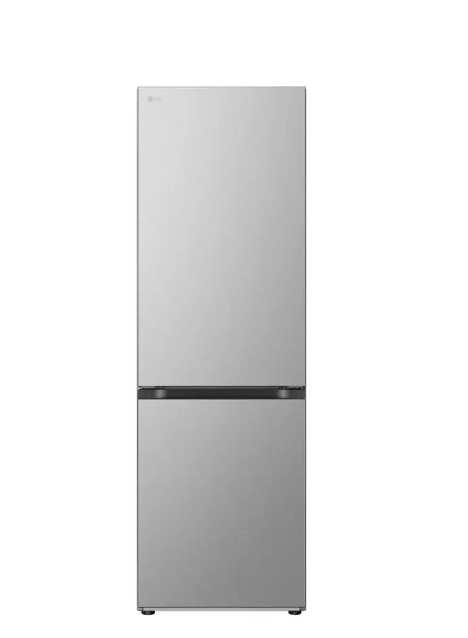 إل جي LG REFRIGERATOR BOTTOM FREEZER INVERTER 344 L GW-B489FMGW GW-B489FMGW Platinum silver