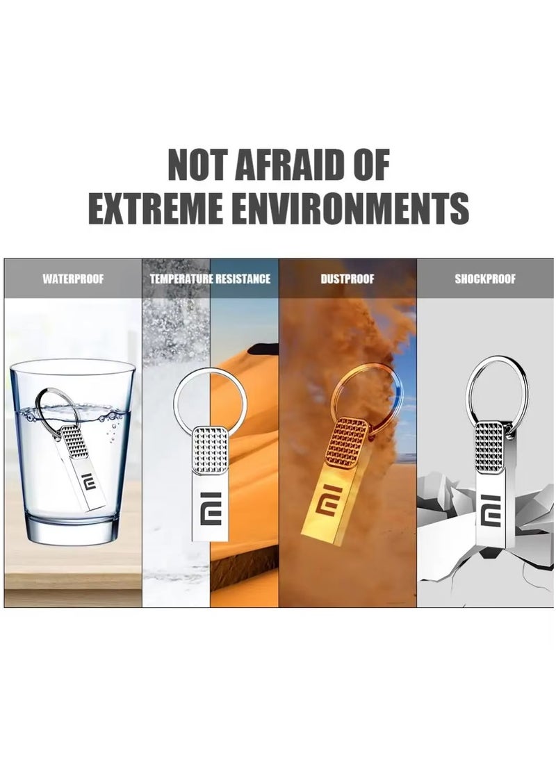 Xiaomi 2TB Original Flash Drive USB 3.2 High-Speed Pen Drive 1TB Metal Waterproof Type-C USB Memory For Computer Storage Devices USB Flash Drive - Image 3