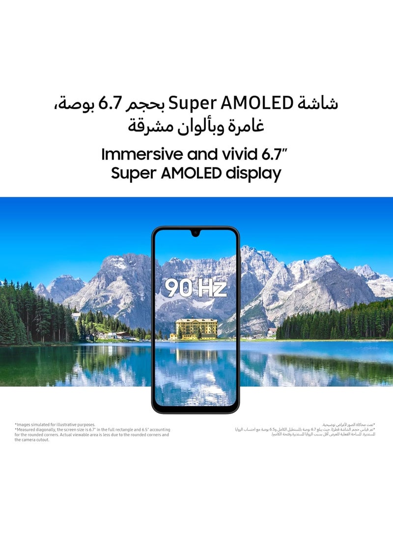 سامسونج Galaxy A17 5G Blue (8 GB RAM / 256 GB Storage) Android Smartphone | 6x OS Upgrades, Large Display, 50MP OIS Camera | International Version - Image 5