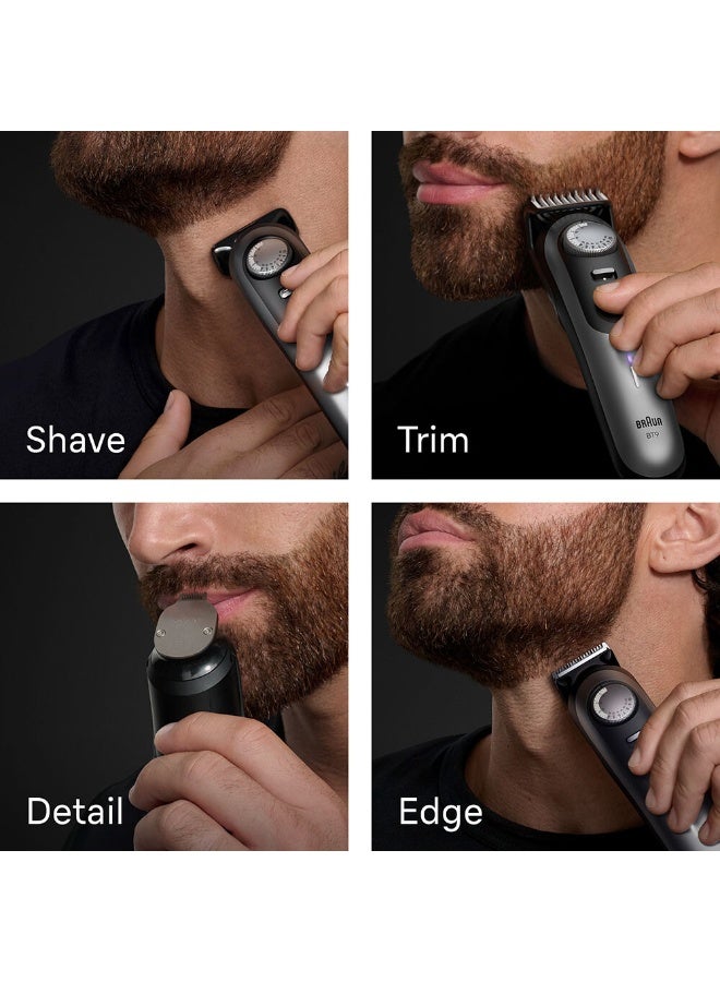 براون مكينة حلاقة اللحية سلسلة 9 + 7 أدوات حلاقة - BT 9520 - Image 5