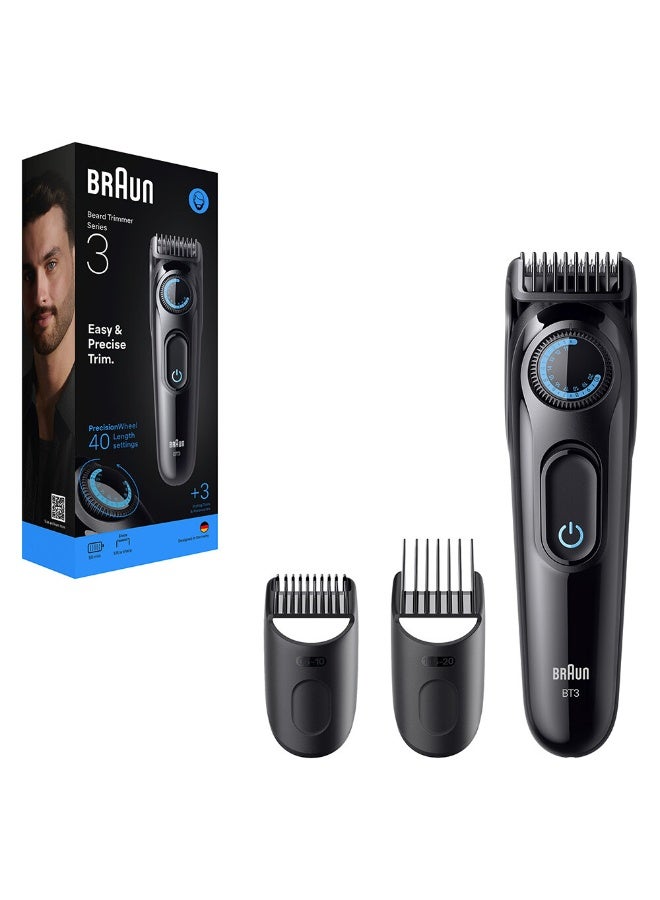 براون مقلم لحية سلسلة 3 + 3 أدوات وإكسسوارات تصفيف - BT 3520 - Image 1