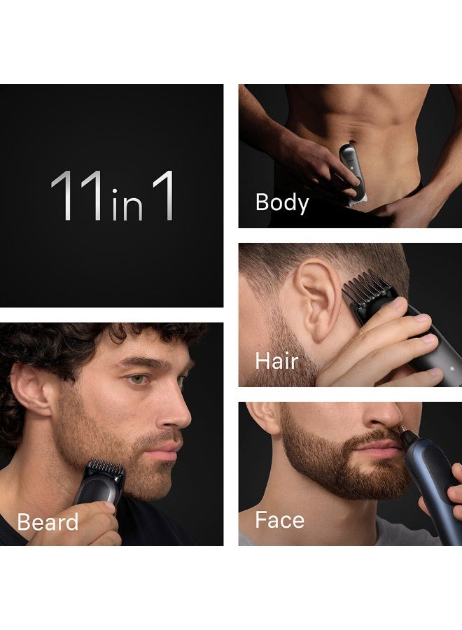 براون سلسلة 7 ماكينة تشذيب متعددة الاستخدامات 11 في 1 - AIO7540 - Image 3