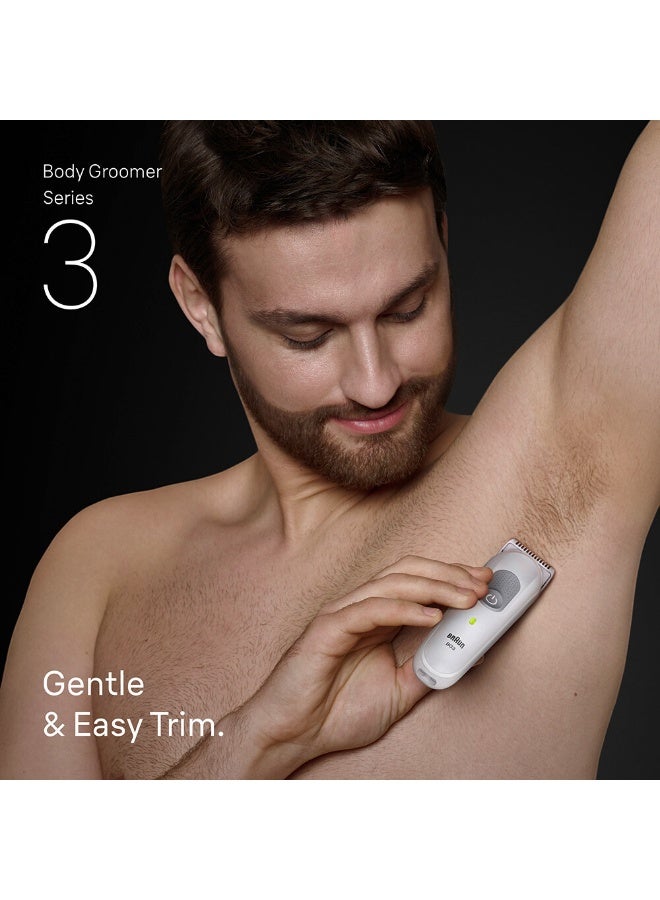 براون مُشَذِّب الجسم من السلسلة 3، قص لطيف وسهل مع تقنية حماية البشرة، +3 أدوات وملحقات للتشذيب - BG3530 - Image 1