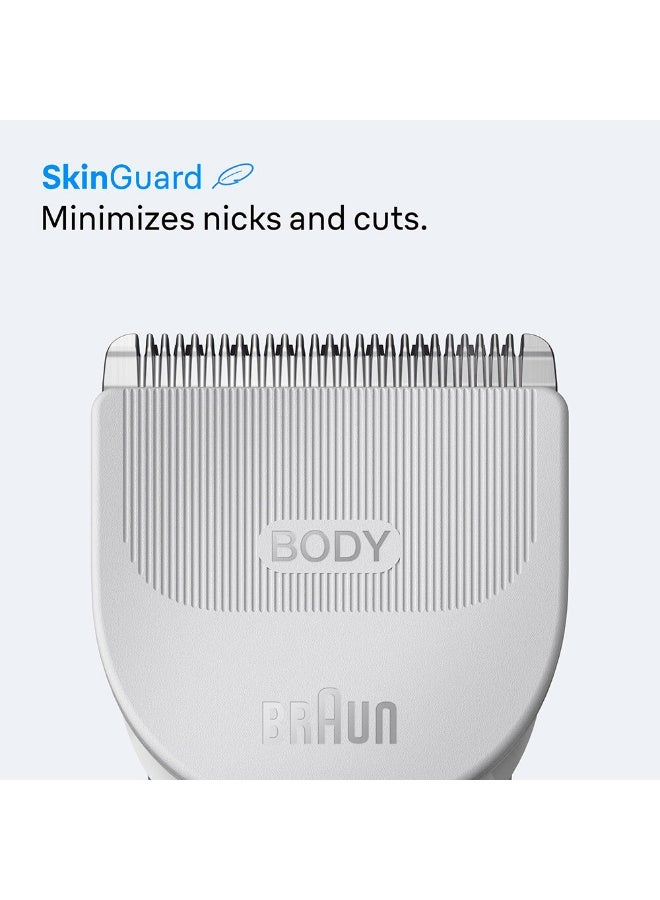 براون مُشَذِّب الجسم من السلسلة 3، قص لطيف وسهل مع تقنية حماية البشرة، +3 أدوات وملحقات للتشذيب - BG3530 - Image 2