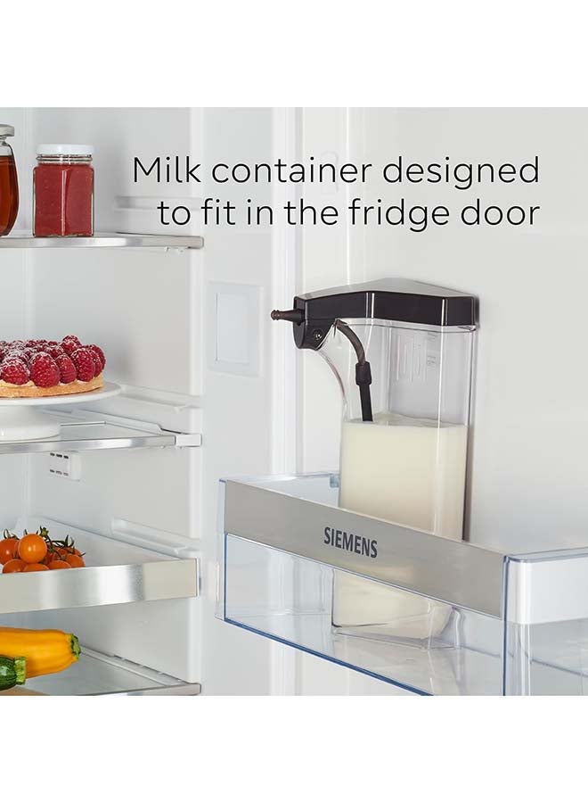 سيمنز ماكينة قهوة أوتوماتيكية بالكامل، EQ900، وضع الباريستا، مطحنة كهربائية، نظام التعرف على الحبوب، شاشة Iselect بحجم 6.8 بوصة، تطبيق Home Connect، فولاذ مقاوم للصدأ - Image 5