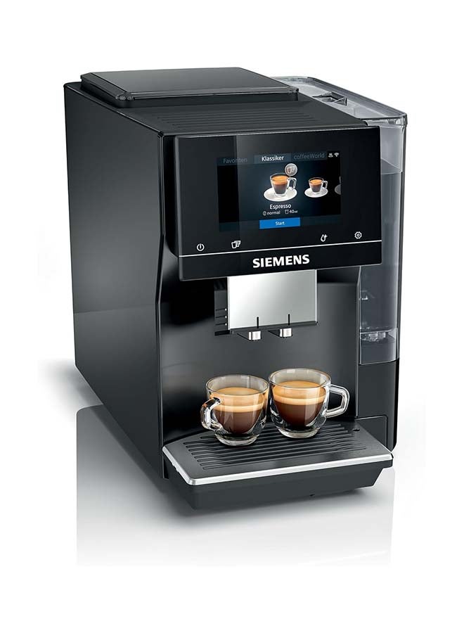 سيمنز ماكينة قهوة أوتوماتيكية بالكامل، EQ700، شاشة iSelect، Coffeeworld، مع تحضير القهوة الباردة والبطيئة، كابوتشيناتور، اتصال منزلي، بيانو، كلاسيكي - Image 1