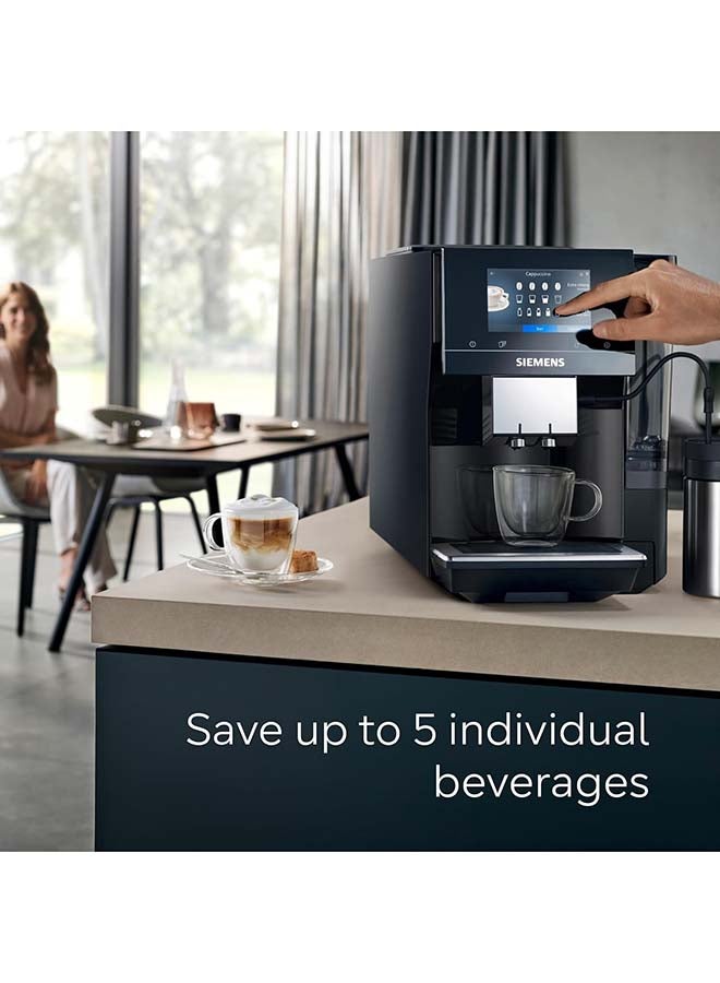 سيمنز ماكينة قهوة أوتوماتيكية بالكامل، EQ700، شاشة iSelect، Coffeeworld، مع تحضير القهوة الباردة والبطيئة، كابوتشيناتور، اتصال منزلي، بيانو، كلاسيكي - Image 4