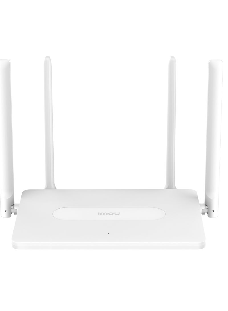 IMOU AC1200 Mbps WiFi | Dual-Band WiFi Router | Gigabit Ports | IMOU Link™ Router Mesh Networking | Imou Wi-Fi Auto Sync | Stream Accelerate Wireless White - Image 1