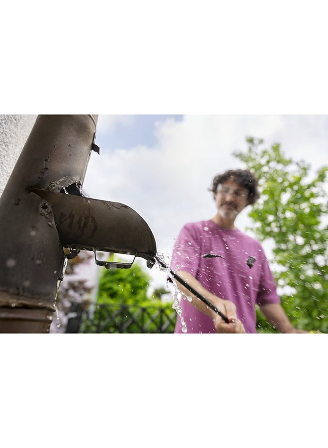 كارشر طقم تنظيف الأنابيب Pc 7.5 – خرطوم مرن بطول 7.5 م مع جديلة، فوهتين قابلتين للتبديل (نفاثة ودائرية)، موصلات نحاسية، تصميم خالي من الحواف، لمغسلات الضغط K2-K7 — يزيل الانسدادات في المصارف والأنابيب والأنابيب العمودية - Image 4