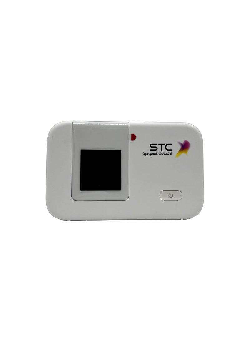 STC Quick Net Wi-Fi with 4G technology supports download speeds of up to 150 megabits per second and works on all networks: STC, Mobily, and Zain | White - Image 1