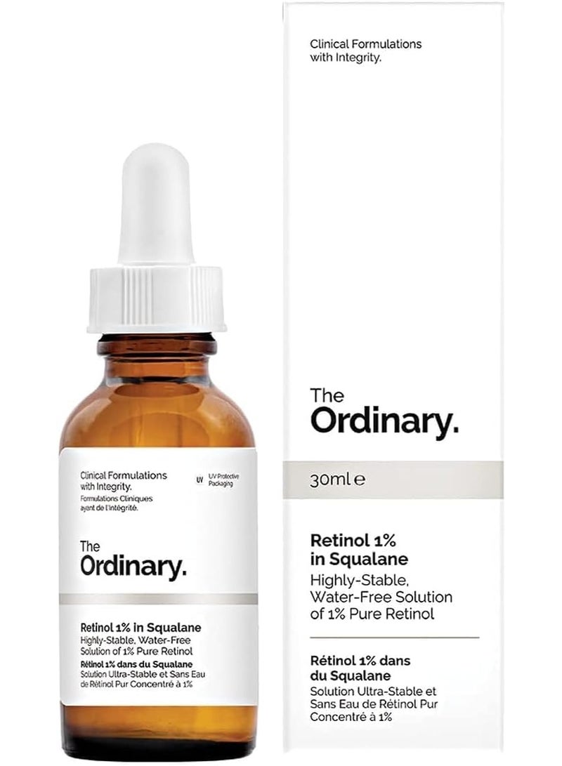 ذا اورديناري Retinol 1% in Squalane 30ml – High Strength Retinol Serum for Anti-Aging & Skin Renewal 30ml - Image 1
