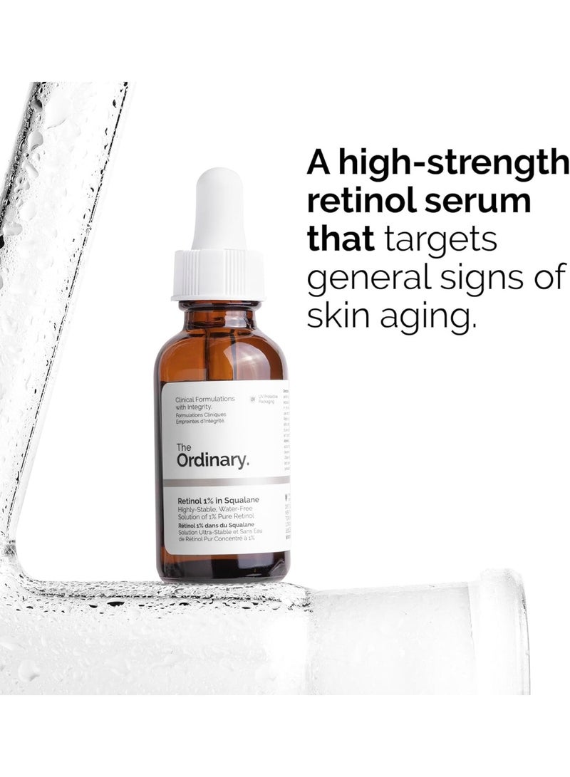 ذا اورديناري Retinol 1% in Squalane 30ml – High Strength Retinol Serum for Anti-Aging & Skin Renewal 30ml - Image 4
