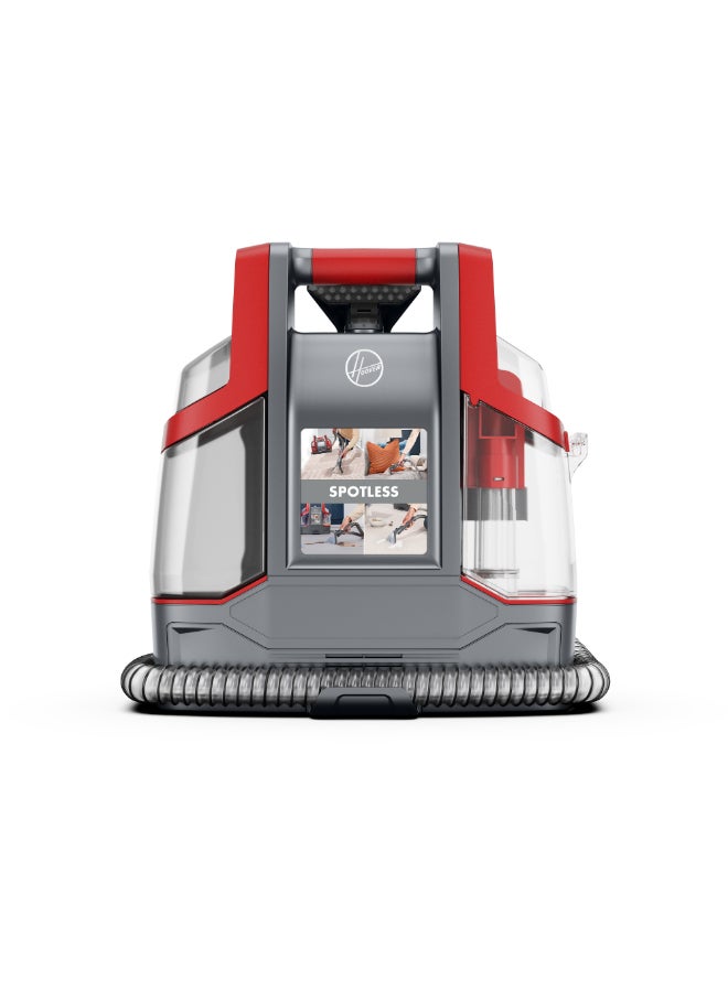 HOOVER Spotless Carpet Cleaner, Portable Lightweight Carpet & Upholstery Multi Surfaces Cleaner For Car Seats, Sofa, Carpets, Outdoor & More – 400 W CDCW-CSMR Red - Image 1