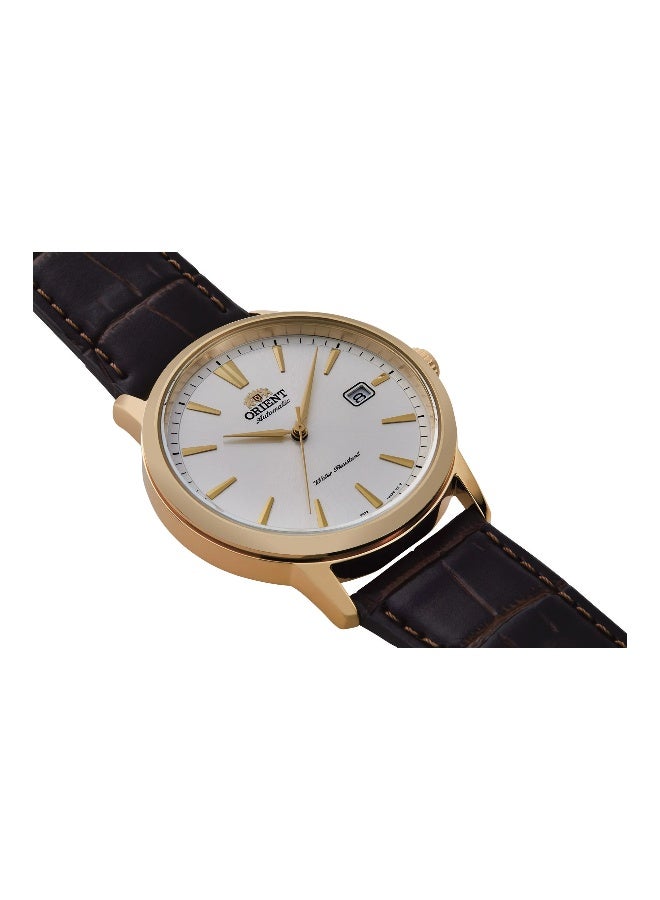 أورينت سمفونية معاصرة III RA-AC0F04S - ساعة ميكانيكية جلدية للرجال بثلاثة عقارب - Image 3