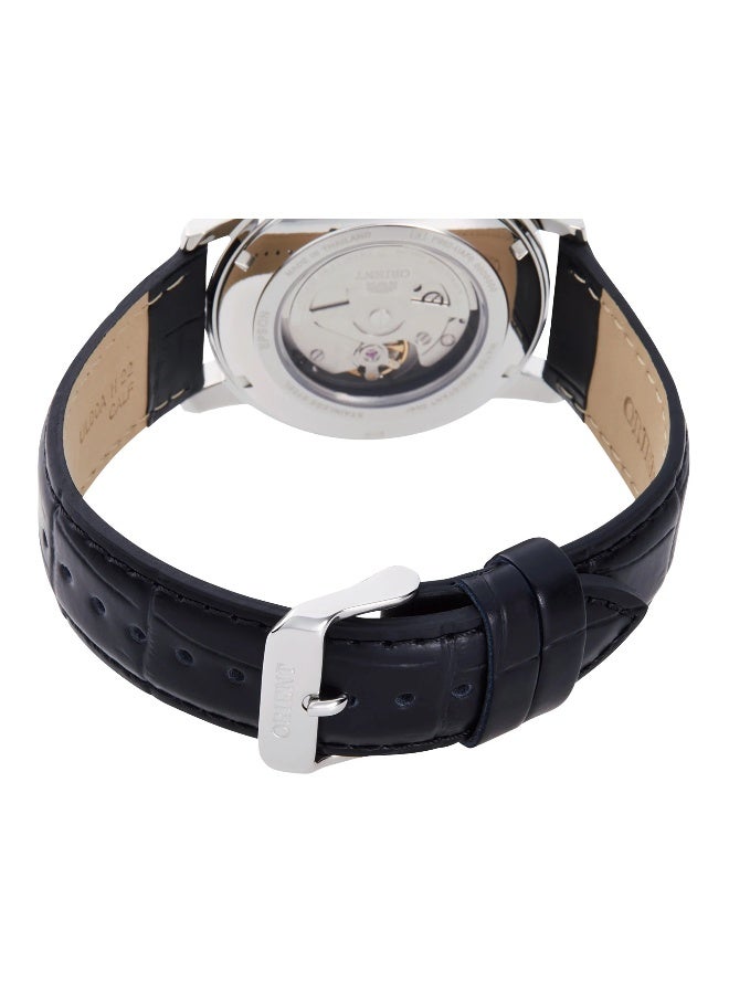ORIENT Men's Contemporary Conmuter RA-AA0C04B - Leather Male Mechanical 3 hands - Image 2