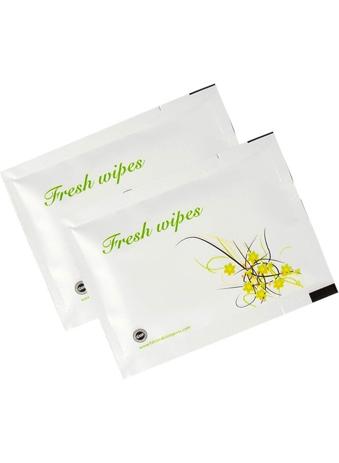 Falcon PACK Refreshing Wet Wipes Without Logo In Box, 100 Pieces - White - Image 4