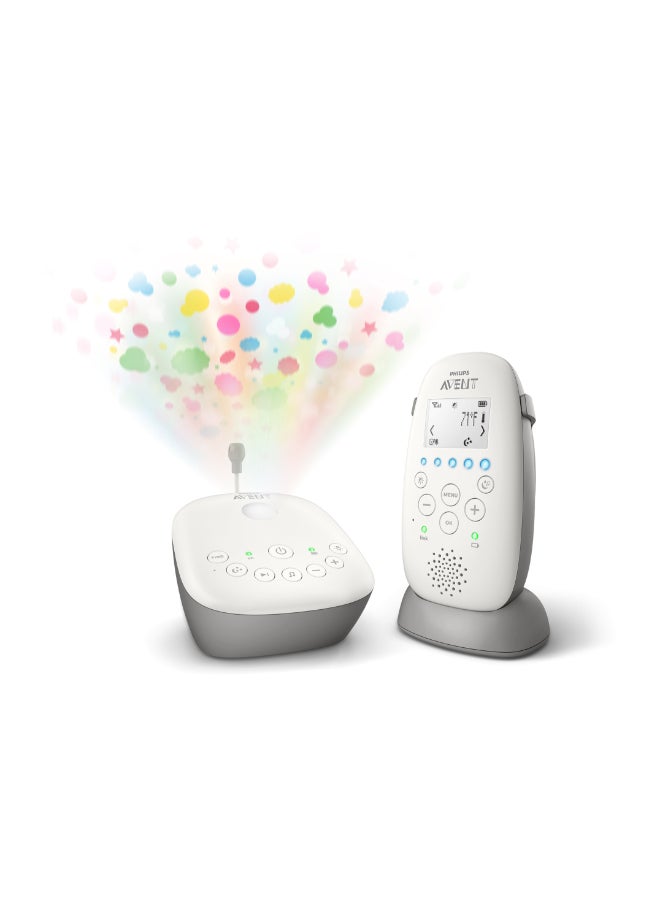 جهاز مراقبة الأطفال الصوتي DECT مع جهاز عرض ليلي نجمي - Image 1