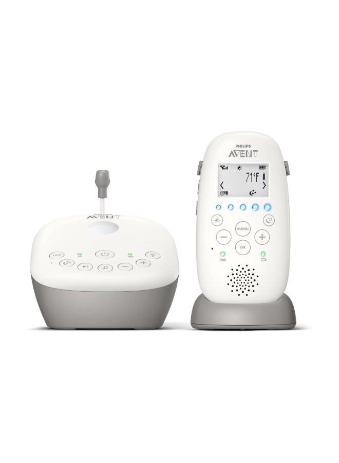 جهاز مراقبة الأطفال الصوتي DECT مع جهاز عرض ليلي نجمي - Image 2