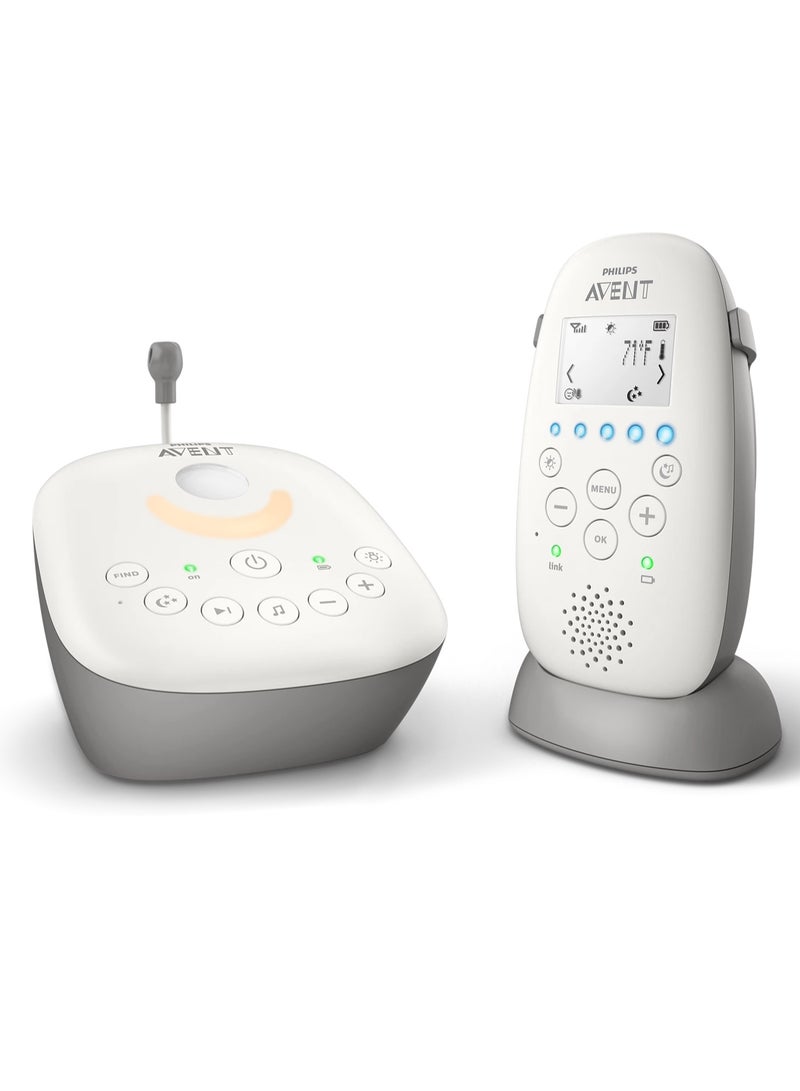 جهاز مراقبة الأطفال الصوتي DECT مع جهاز عرض ليلي نجمي - Image 4