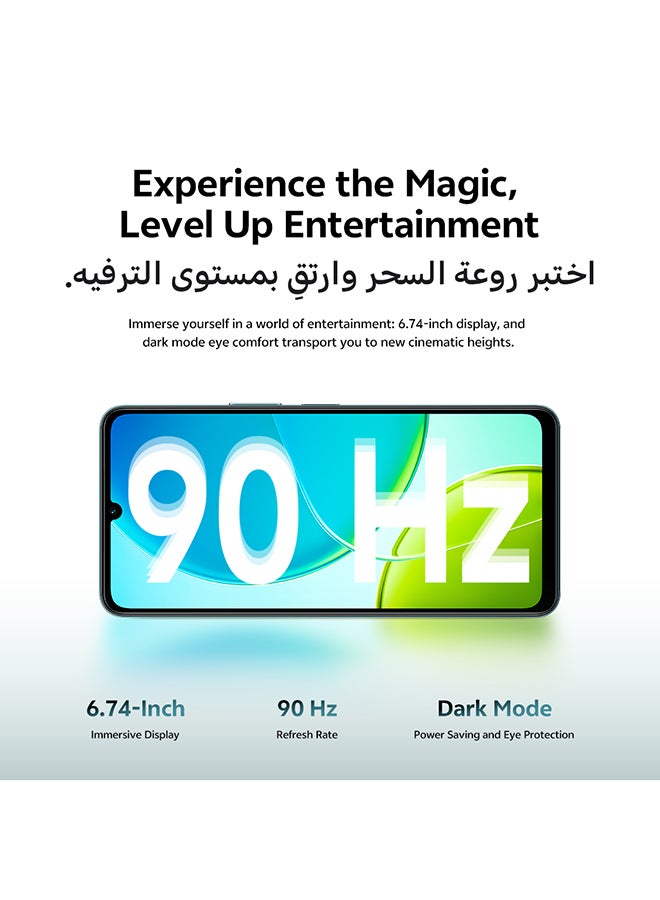 vivo Y04s AI 4G Dual SIM Jade Green 6GB RAM + 256GB | 6000mAh | With Exclusive Neck Band and Charger - Middle East Version - Image 3