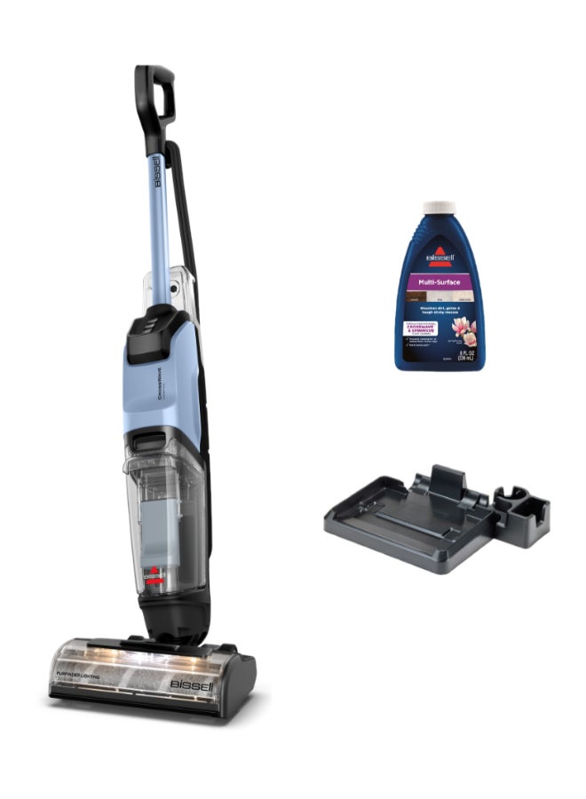 Bissell CrossWave EdgeFind 4136K – Wet & Dry  with ZeroGap™ Edge Cleaning, FurFinder™ Headlights, Tangle-Free Brush Roll & Self-Cleaning Cycle 360 W 4136K Blue - Image 1