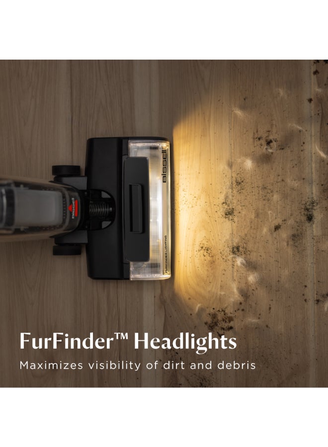 Bissell CrossWave EdgeFind 4136K – Wet & Dry  with ZeroGap™ Edge Cleaning, FurFinder™ Headlights, Tangle-Free Brush Roll & Self-Cleaning Cycle 360 W 4136K Blue - Image 3