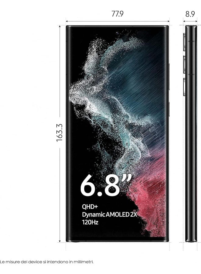 Samsung Refurbished - Galaxy S22 Ultra 5G 256GB 8GB RAM Phantom Black - International Version - Image 5