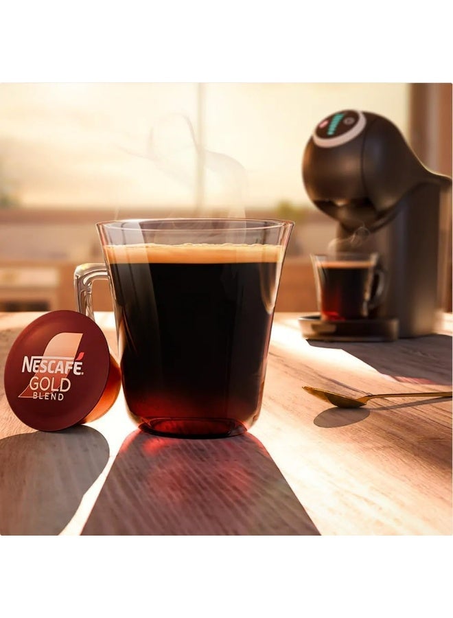 نسكافيه دولتشي غوستو جولد بليند 16 كبسولة قهوة - Image 5