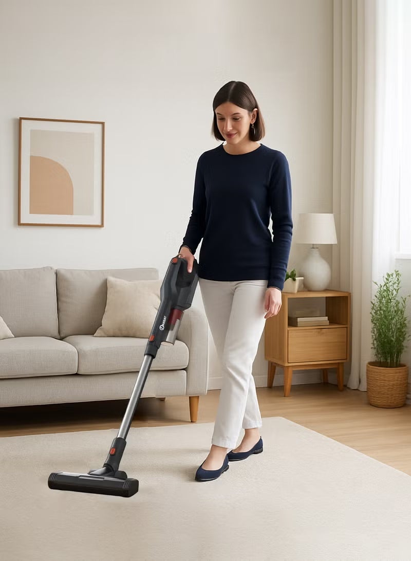 Dansat Handheld Vacuum Cleaner - 2 in 1 - 5m Cord with BS Plug 0.55 L 600 W DANVC685ST Black/Red - Image 3
