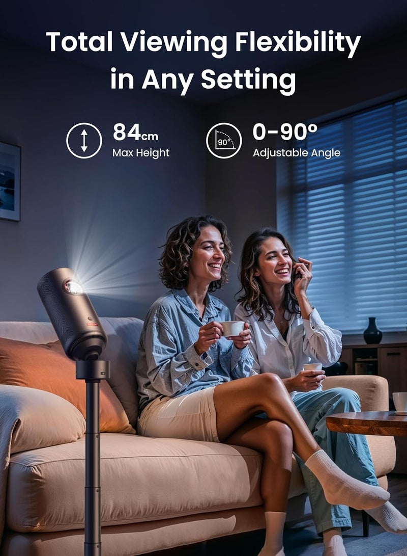 نيبولا حامل ثلاثي مع بنك طاقة كبسولة، بطارية مدمجة تصل إلى 2 ساعة، ارتفاع قابل للتعديل من 215 مم إلى 840 مم، زاوية رؤية قابلة للتعديل من 0-90 درجة، إعداد سهل خلال 3 ثوانٍ، لسلسلة الكبسولة (حامل ثلاثي فقط) - - Image 4