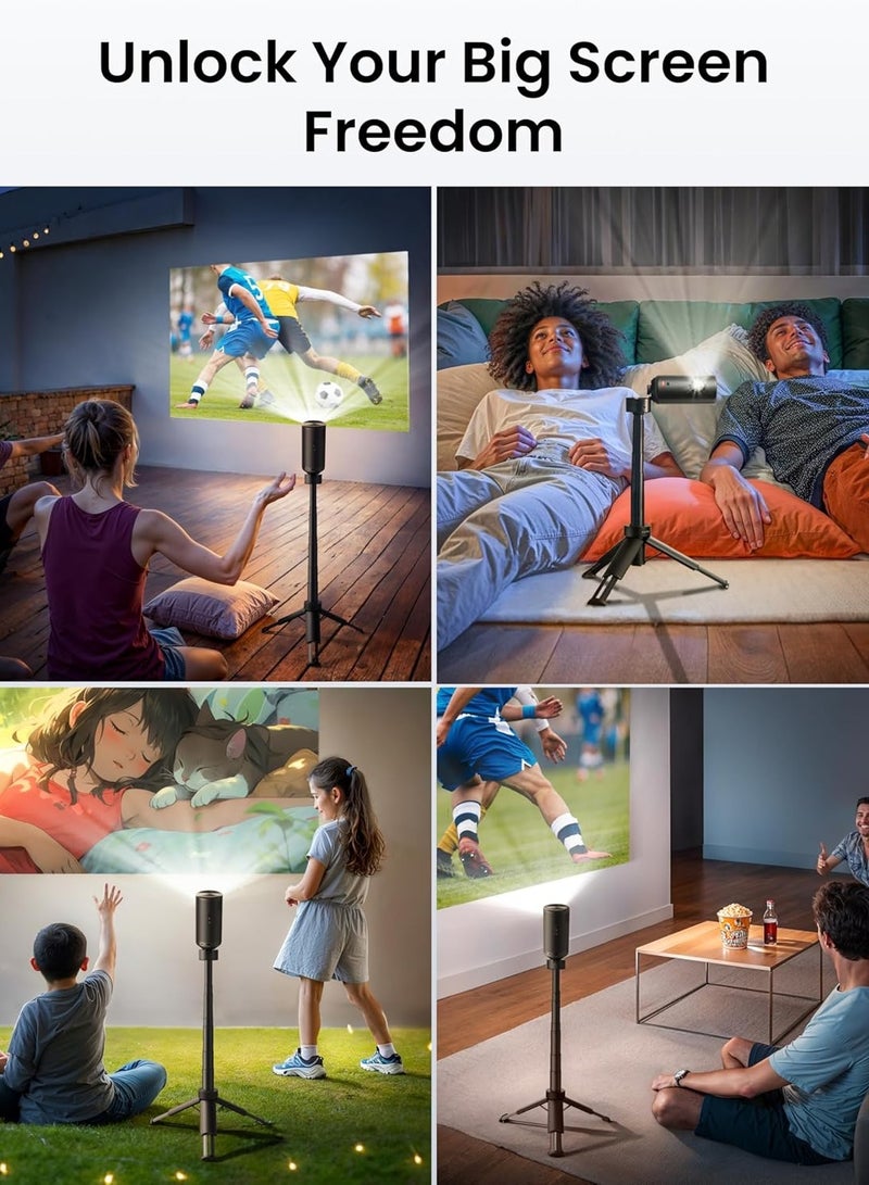 نيبولا حامل ثلاثي مع بنك طاقة كبسولة، بطارية مدمجة تصل إلى 2 ساعة، ارتفاع قابل للتعديل من 215 مم إلى 840 مم، زاوية رؤية قابلة للتعديل من 0-90 درجة، إعداد سهل خلال 3 ثوانٍ، لسلسلة الكبسولة (حامل ثلاثي فقط) - - Image 5