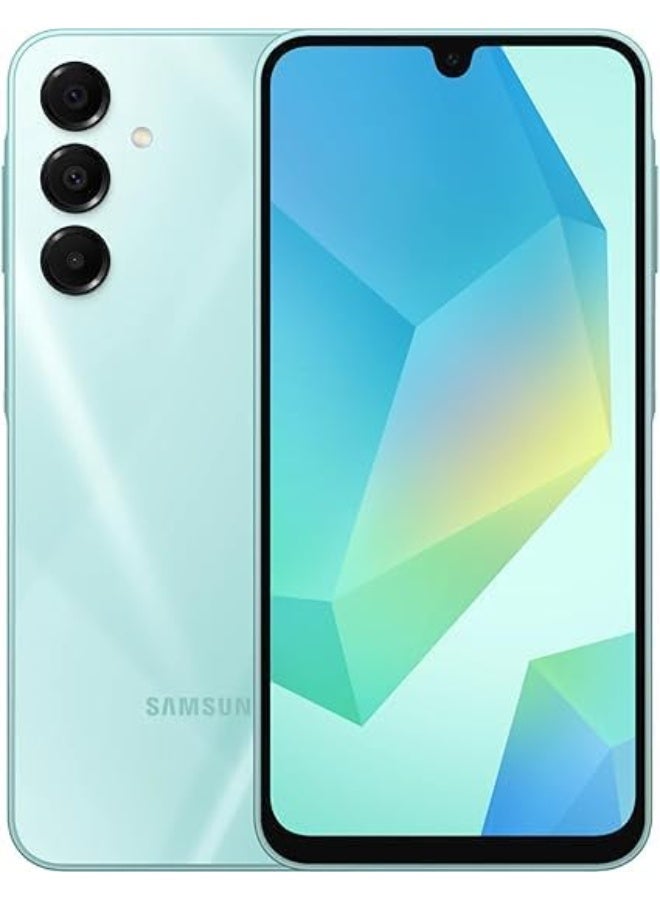 Samsung Galaxy A16 LTE Smartphone, 8GB RAM + 128 GB Storage, Dual SIM, Light Green– Unlocked International Version – Works Worldwide - Image 1