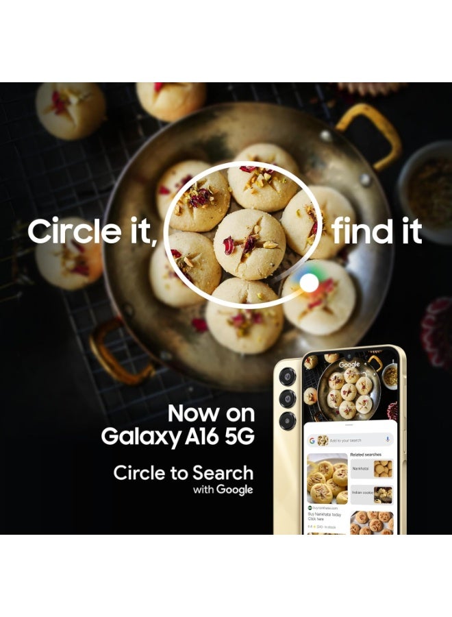 Samsung Galaxy A16 LTE Smartphone, 8GB RAM + 128 GB Storage, Dual SIM, Light Green– Unlocked International Version – Works Worldwide - Image 2