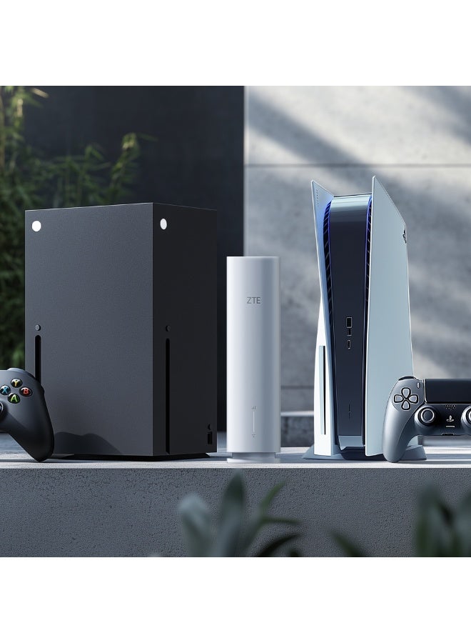 ZTE G5TS 5G CPE Wi-Fi 6, 5GHz and 2.4GHz 2MIMO, Up to 64 Users White - Image 5