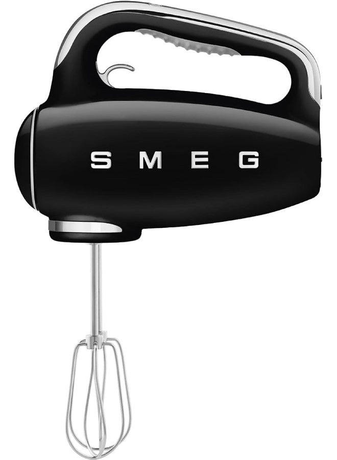 smeg Retro 50's Style Hand Mixer, 9 Speed Levels, 3 Stainless Steel Whisks,  1 Year Warranty 250 W HMF01CRUK cream - Image 5