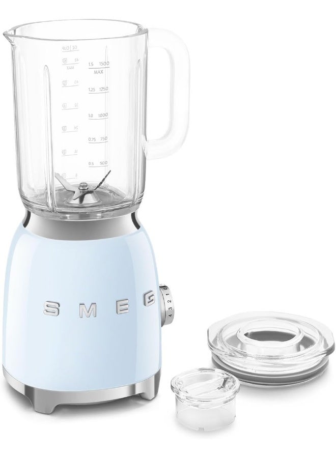 سميج خلاط جوج 50's بتصميم ريترو مع شفرات من الفولاذ المقاوم للصدأ، 4 إعدادات سرعة و 3 برامج مسبقة، ضمان لمدة سنة - Image 2