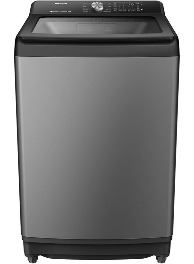 Hisense 18 KG Auto Top Load Smart Washing Machine, Invertor Motor, Less Noise, Energy Consumption, WiFi Smart Control, 12 Program, Premium Grey 18 kg WT5I1823DB6 Premium Grey - Image 4