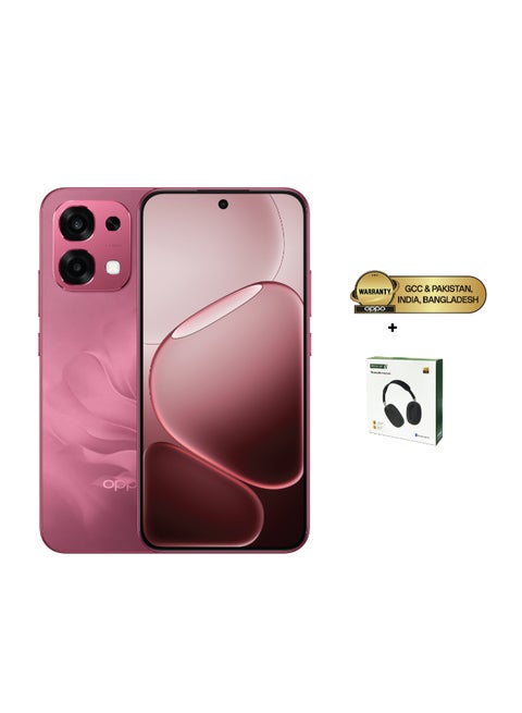 A6 Pro AI Phone 5G Dual SIM Rosewood Red 8GB RAM 256GB + Headphone - Middle East Version