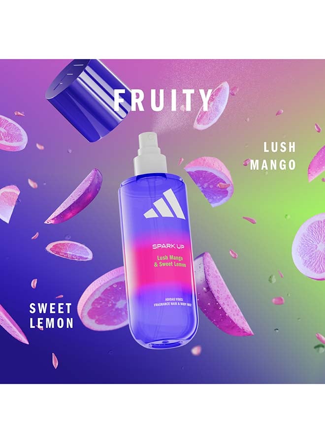 اديداس رذاذ العطر للشعر والجسم فايبز سبارك أب - Image 2