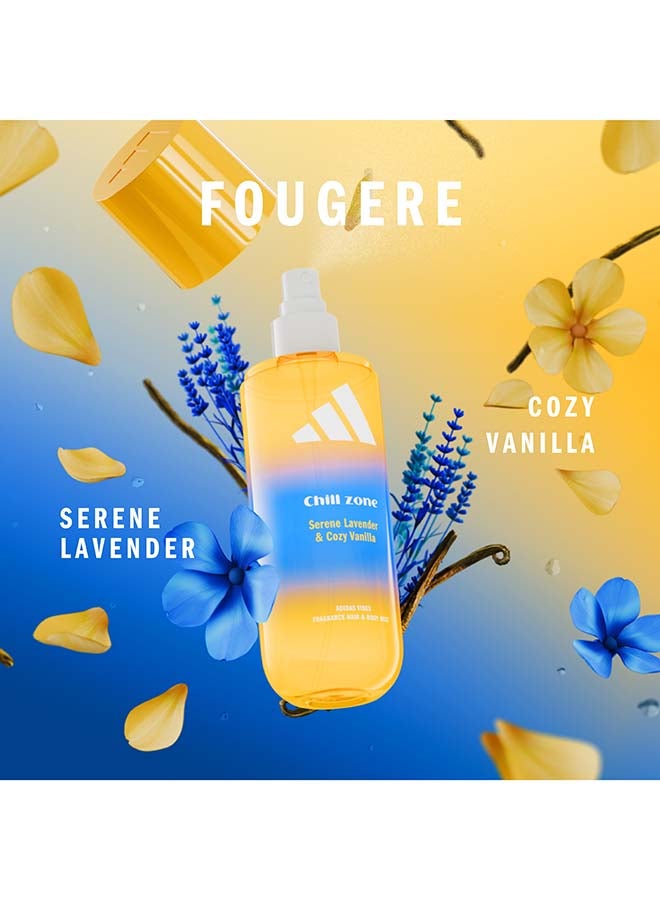 اديداس رذاذ الشعر والجسم برائحة فايبز تشيل زون - Image 2