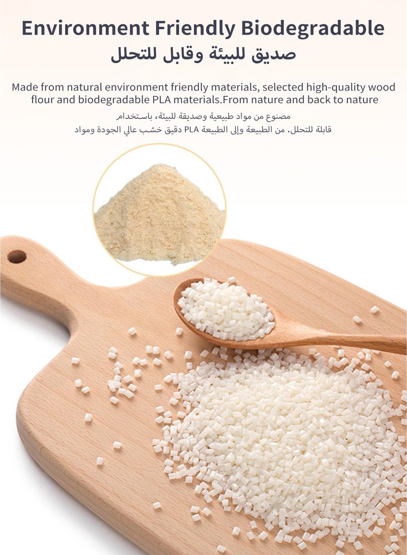 Creality 3D Official CR-PLA Wood Filament 1.75mm 3D Printer Filament, 1kg (2.2lb) Neatly Wound Spool, Dimensional Accuracy ±0.03mm, Fit for All FDM Printers (Wood) CR-PLA Wood 1KG - Image 4