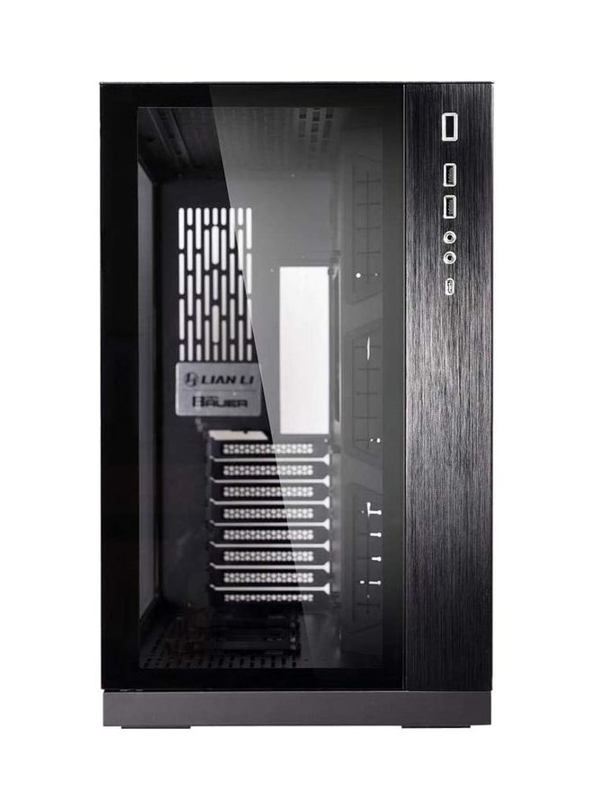 جايم أون مجدد - علبة كمبيوتر ألعاب متوسطة الحجم من LIAN LI إصدار ديناميكي زجاج أسود مقسى ATX - GO-O11D - Image 5