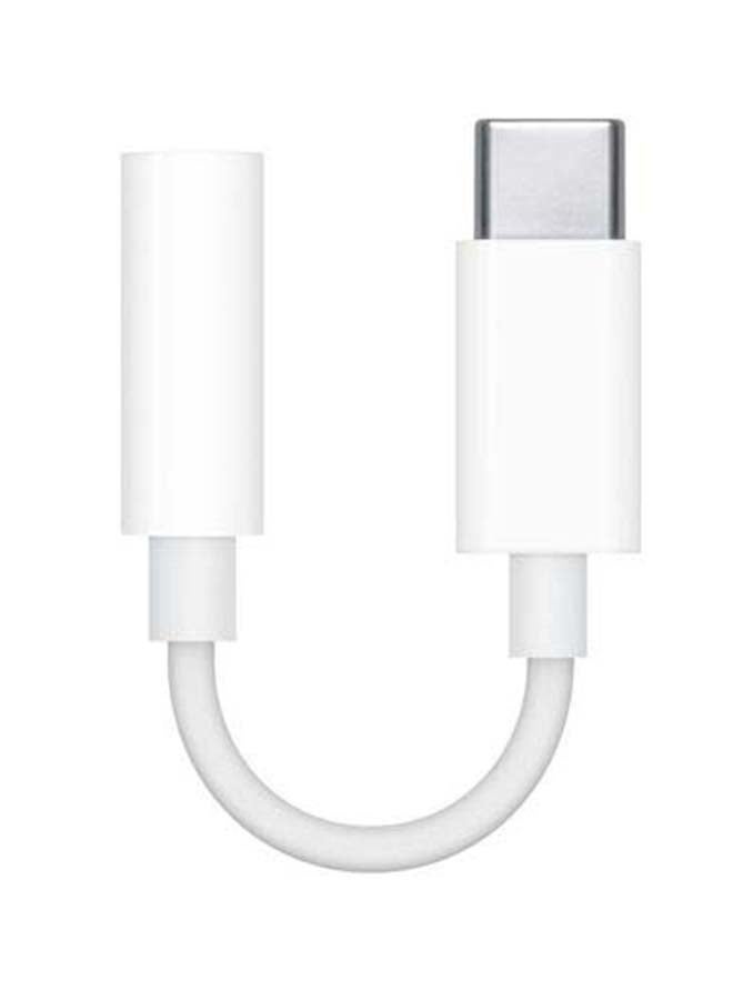 ابل  Certified Pre Owned - USB Type C To Headphone Jack Adapter - White - Image 2